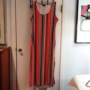 Sleeveless maxi summer dress
